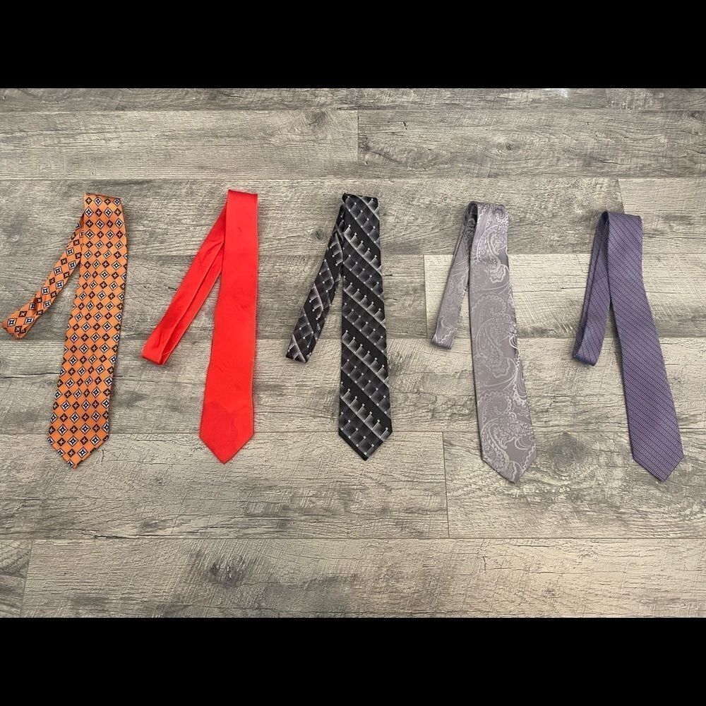 Bundle of 5 Men's Ties